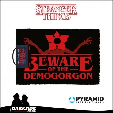 Stranger Things - Beware Demogorgon - Alfombra