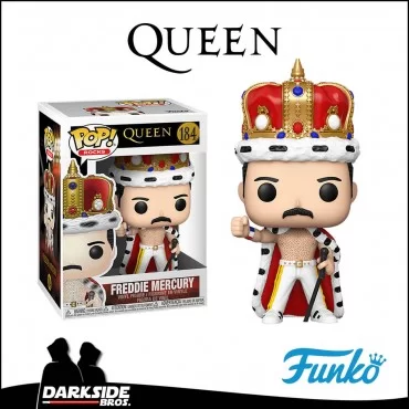 Queen - Freddie Mercury King - Pop!
