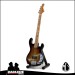 Cliff Williams - ACDC - Miniatura Bajo - Darkside Bros Uruguay