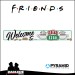 Friends - Welcome to Central Perk - Cartel de Bienvenida