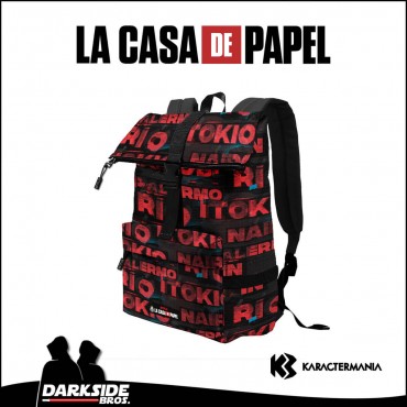 La Casa de Papel - Cities - Mochila de Solapa 43cm