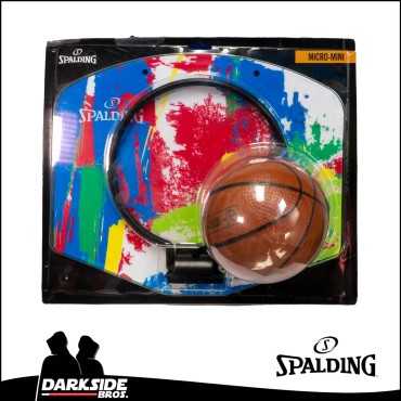 Mini Tablero con Pelota - Spalding Marble