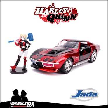 Harley Quinn - 1969 Chevy Corvette Stingray - Replica 1:24