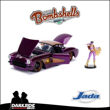 Batgirl - 1957 Chevy Corvette - Replica 1:24