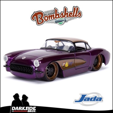 Batgirl - 1957 Chevy Corvette - Replica 1:24