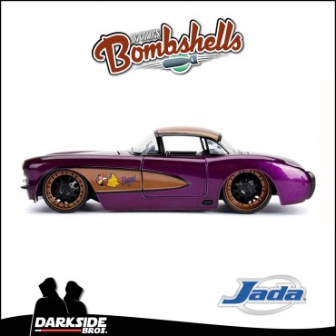 Batgirl - 1957 Chevy Corvette - Replica 1:24