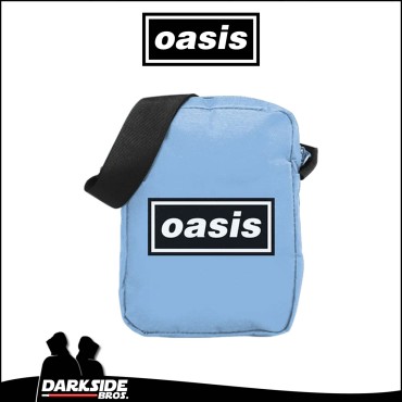 Oasis - Logo - Bandolera Blue Moon - Rocksax