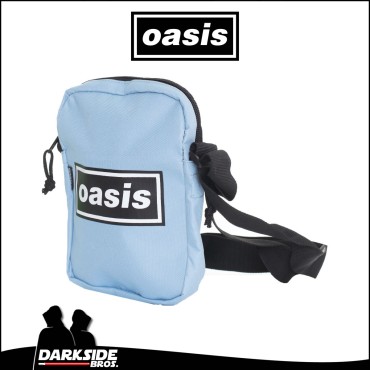 Oasis - Logo - Bandolera Blue Moon - Rocksax