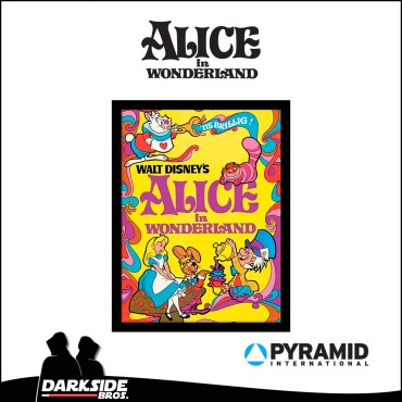 Alice in Wonderland - 1974 Poster - Cuadro 40x30