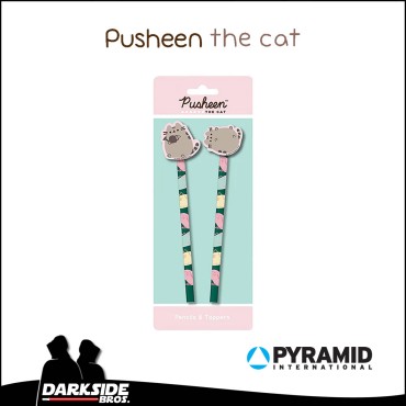 Pusheen - Set Lapices y Goma