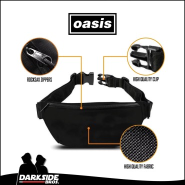 Oasis - Logo - Riñonera - Rocksax