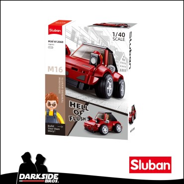 Auto Sluban - Car Club B1206D - Model Brick de 156 piezas