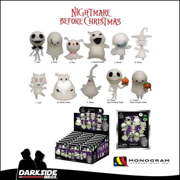 Nightmare Before Christmas - Sandy Claws - Llavero de Goma