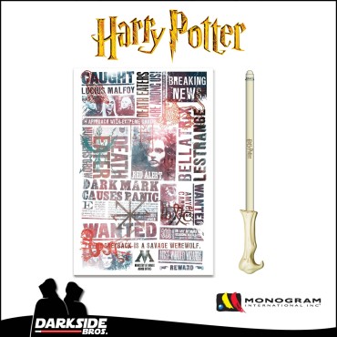 Harry Potter - Prophet Newspaper - Libreta con Varita