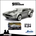 Fast & Furious - Doms Dodge Ice Charger 70s - Replica 1:24 - Darkside Bros Uruguay