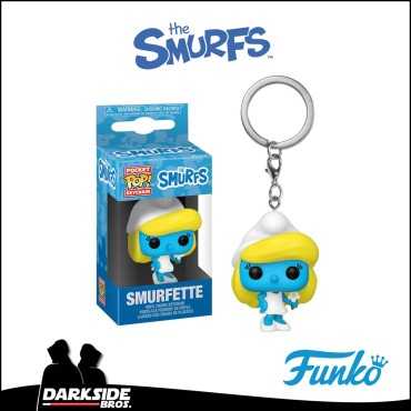 Los Pitufos - Pitufina - Llavero Pop!