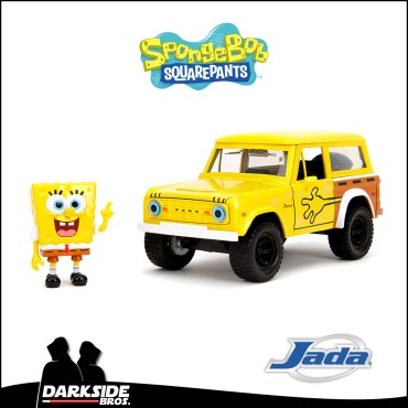 Bob Esponja - 1973 Ford Bronco with Bob - Replica 1:24