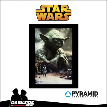 Star Wars - Yoda Key Art - Cuadro 40x30