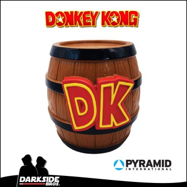 Donkey Kong - Barril - Alcancia Cerámica