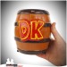 Donkey Kong - Barril - Alcancia Cerámica