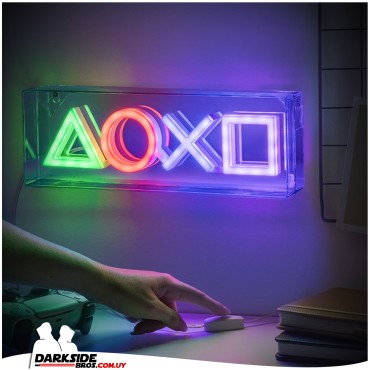 Playstation - Controls LED Neon - Lampara