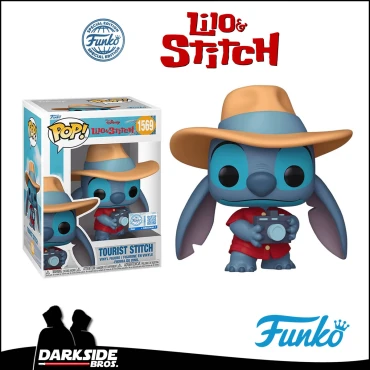 Lilo & Stitch - Tourist Stitch - Pop! Exclusivo - Darkside Bros Uruguay
