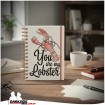 Friends - You are my Lobster - Libreta A5 Wiro - Darkside Bros Uruguay