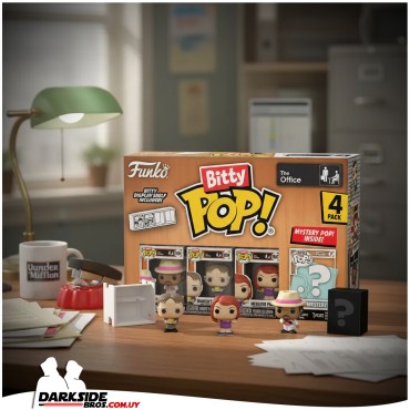 The Office - Stanley 4Pack - Bitty Pop!