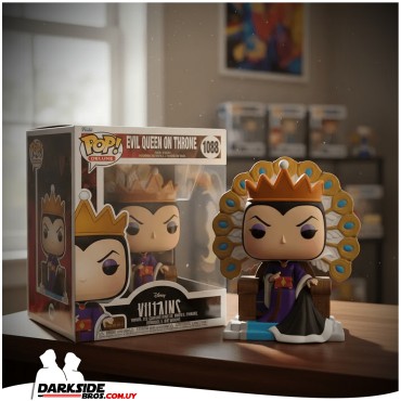 Disney Villains - Evil Queen on Throne - Pop! Supersized