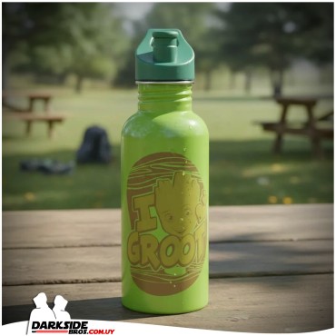 Guardians of the Galaxy - Groot - Canteen Metal 700ML - Darkside Bros Uruguay