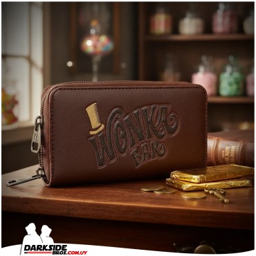 Charlie y la Fabrica de Chocolate - Billetera Dama - Darkside Bros Uruguay