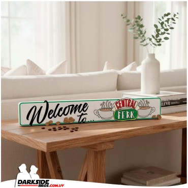 Friends - Welcome to Central Perk - Cartel de Bienvenida