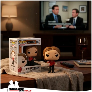 The Office - Jan with Wine and Candle - Pop!