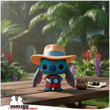 Lilo & Stitch - Tourist Stitch - Pop! Exclusivo - Darkside Bros Uruguay