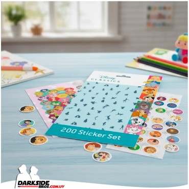 Disney Classics - 200 Stickers Pack