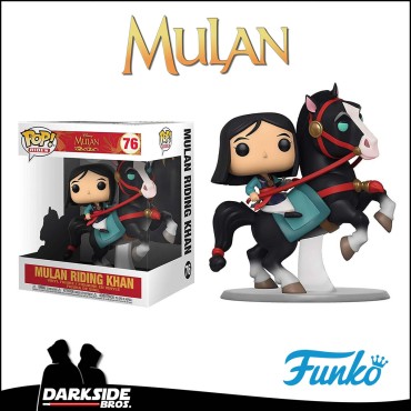 Mulan - Mulan riding Khan - Pop! Rides