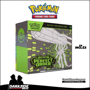 Pokemon TCG - Mega Evolution - Elite Trainer Box Perfect Order - ING - Darkside Bros Uruguay