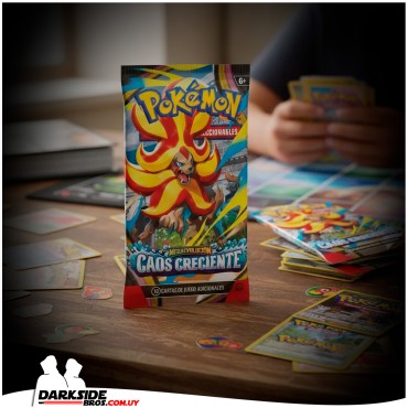 Pokemon TCG - Caos Creciente - Cartas 1 Sobre - ESP - Darkside Bros Uruguay