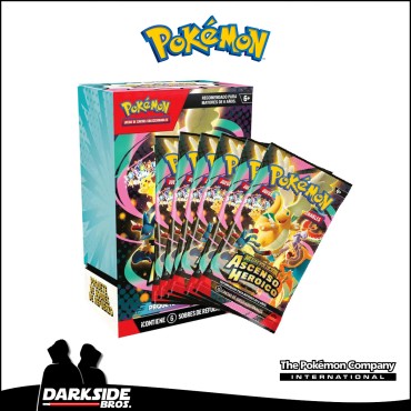 Pokemon TCG - Ascenso Heroico - Booster Bundle ESP - Darkside Bros Uruguay