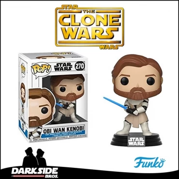 Clone Wars - Obi Wan Kenobi - Funko Pop! - Darkside Bros