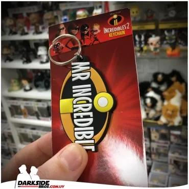 Los Increibles 2 - Mr. Increible - Llavero de Goma - Darkside Bros Uruguay